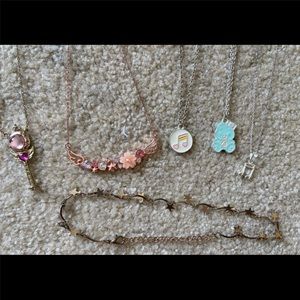 cute necklace lot